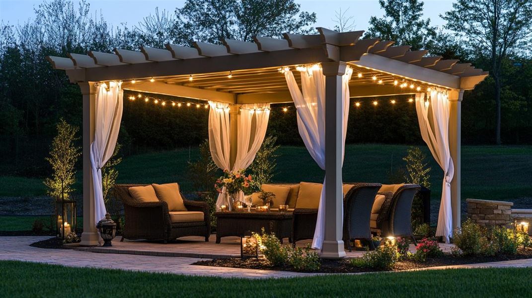 Elektrisk pergola - skab dit drømmeudendørsmiljø