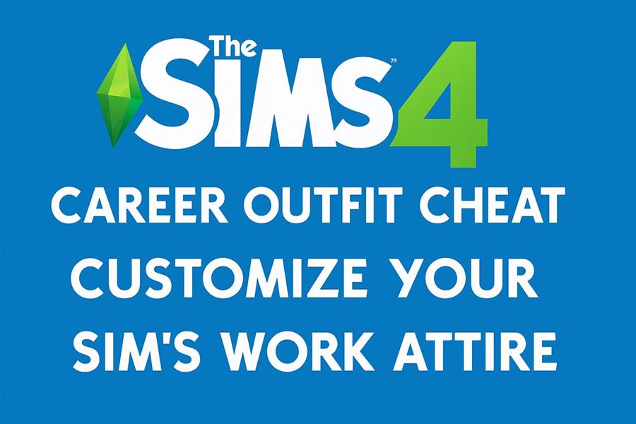 Sims 4 career outfit cheat - customize your sim’s work attire